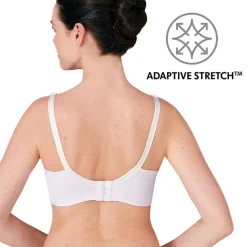 3-In-1 Nursing And Pumping Bra White XL