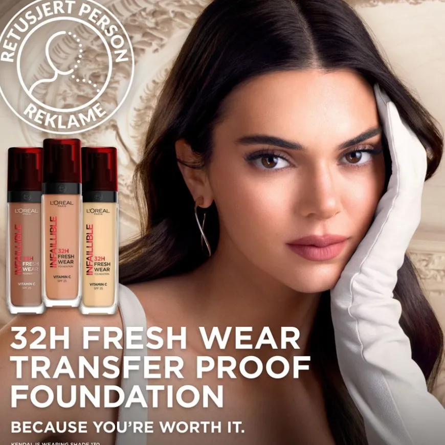 Infaillible Fresh Wear 32H Liquid Foundation 365 Cool Undertone 30ml