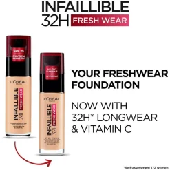 Infaillible Fresh Wear 32H Liquid Foundation 200 Warm Undertone 30ml