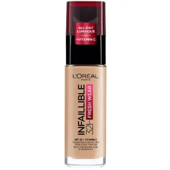Infaillible Fresh Wear 32H Liquid Foundation 125 Warm Undertone 30ml