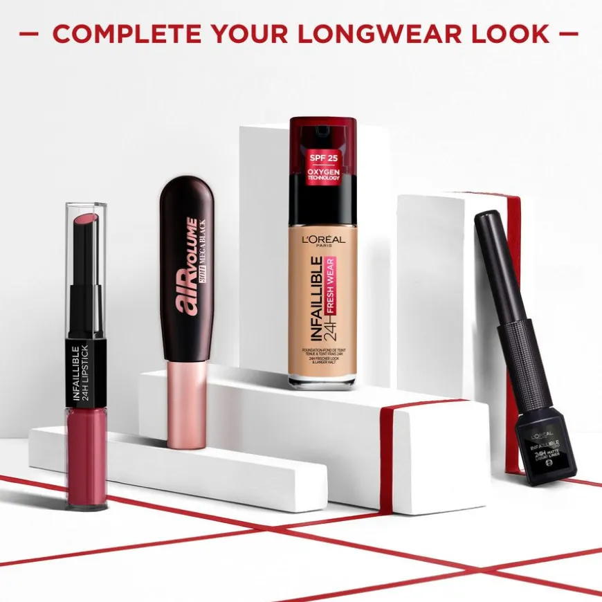 Infaillible Grip 24H Matte Liquid Liner 01 Matte Black 3ml