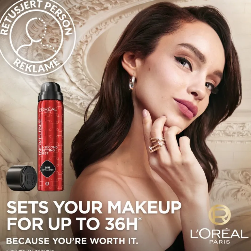 Infaillible 3-Second Setting Mist Makeup Setting Spray 75ml