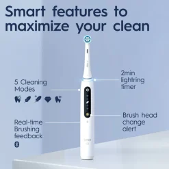 iO 5S White Electric Toothbrush