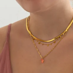 Isolde Carnelian Necklace