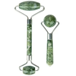 Jade Roller & Globe Set 2pcs