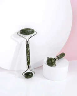 Jade Roller & Globe Set 2pcs