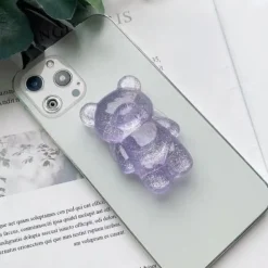 Jelly Bear Popsocket Purple 1pcs