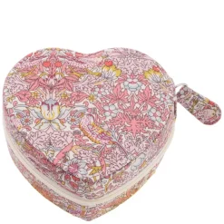 Jewelry Box Heart Mw Liberty Strawberry Pink