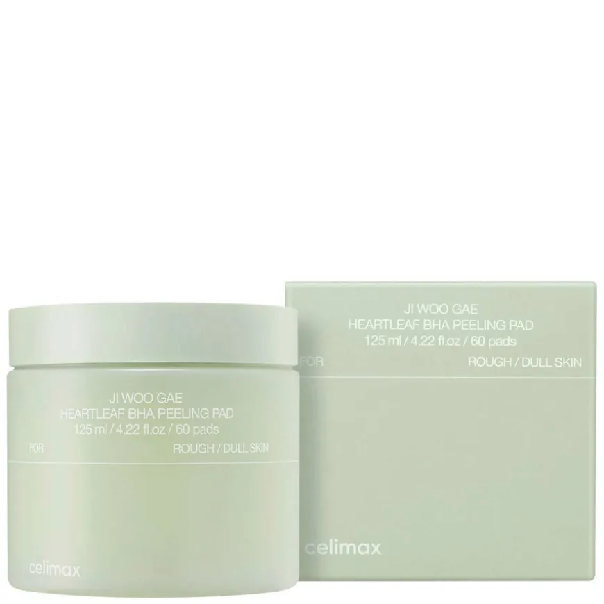 Ji Woo Gae Heartleaf BHA Peeling Pad 60pcs