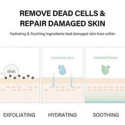 Ji Woo Gae Heartleaf BHA Peeling Pad 60pcs