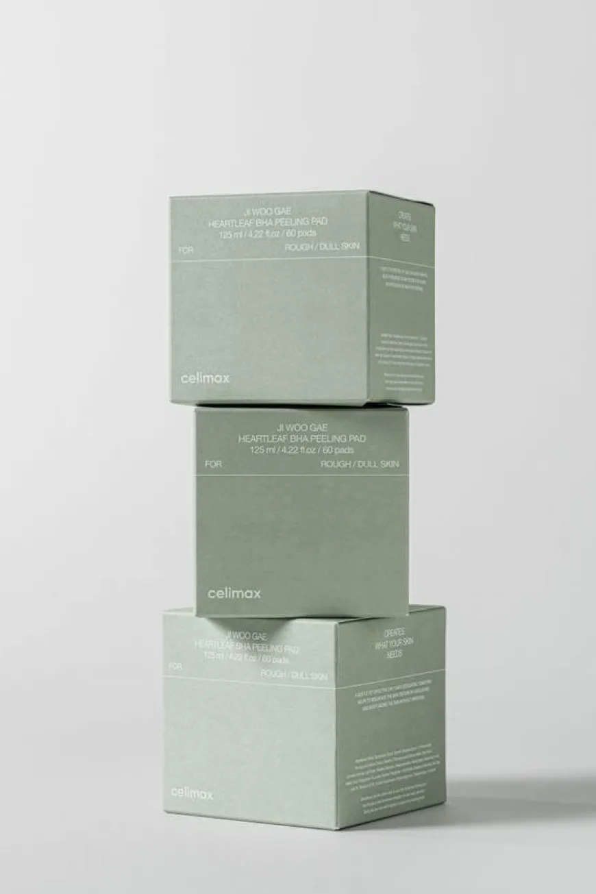 Ji Woo Gae Heartleaf BHA Peeling Pad 60pcs