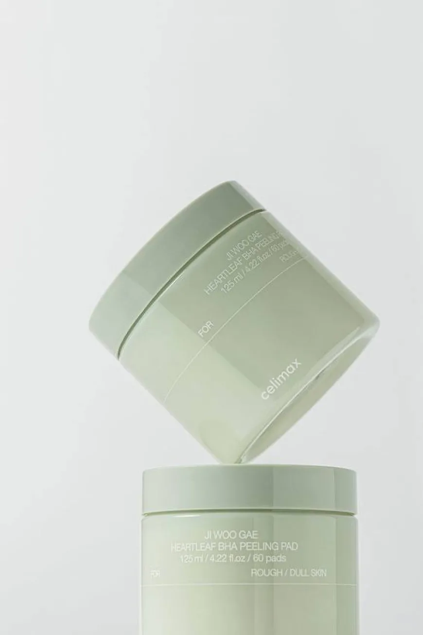 Ji Woo Gae Heartleaf BHA Peeling Pad 60pcs