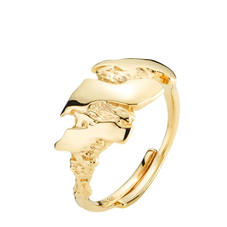 Josephine X Sistie Ring Gold Plated Onesize