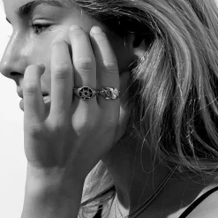 Josephine X Sistie Ring Silver Onesize