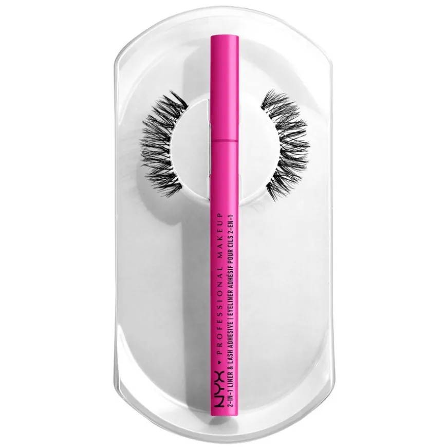 Jumbo Lash! Longwear False Lash System Fringe Glam Kit 1pcs