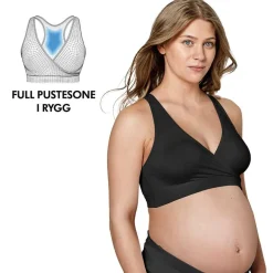 Keep Cool Night Bra Black M