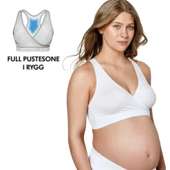 Keep Cool Night Bra White S