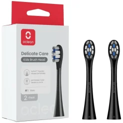 Kids P3K8 Brush Head Black 2pcs