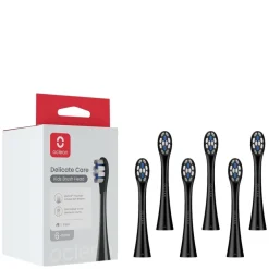 Kids P3K8 Brush Head Black 6pcs