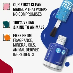 Kind & Free Clean Cosmetics Nail Polish 169 Saphirre Soar 8ml
