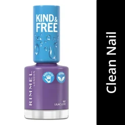 Kind & Free Clean Cosmetics Nail Polish 167 Lilac Love 8ml