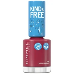 Kind & Free Clean Cosmetics Nail Polish 166 Cherry Chance 8ml