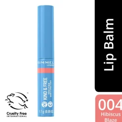 Kind & Free Tinted Lip Balm 004 Hibiscus Blaze 4g