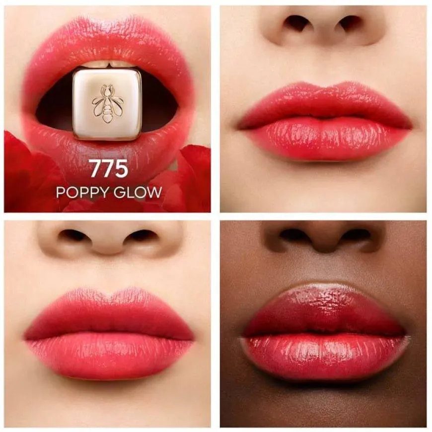 Kiss Kiss Bee Glow Lip Balm 775 Poppy Glow 3,5g