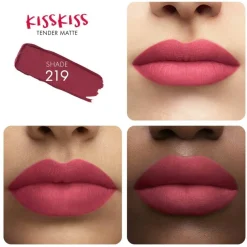 Kiss Kiss Tender Matte Lipstick 219 Tender Rose 2,8g