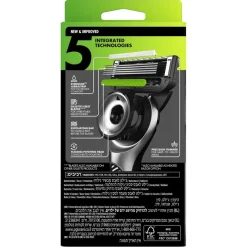 Labs With Exfoliating Bar Razor 2pcs