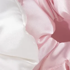 Large Cloud Scrunchies Pink & White