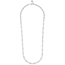 Lauren Small Necklace Plain Silver 42cm