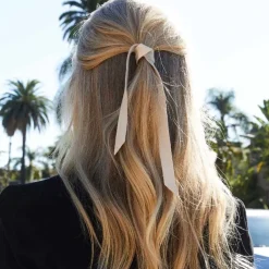 Leather Band Short One Layer Cream