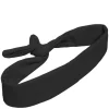 Leather Hairband Wire Black