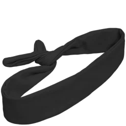 Leather Hairband Wire Black