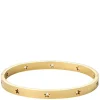 Leia Star Bangle Bracelet Gold