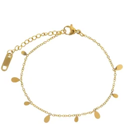 Lia Tiny Oval Bracelet Stainless Steel 1pcs