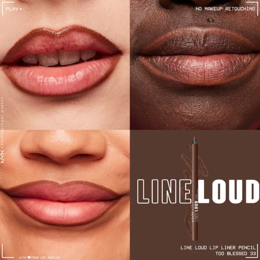 Line Loud Lip Pencil 33 Too Blessed 1,2g