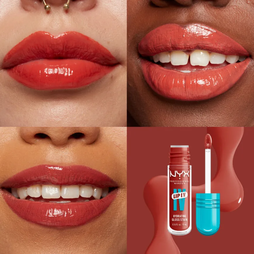 Lip I.V. Hydrating Gloss Stain 12 Burst That Tang 5ml