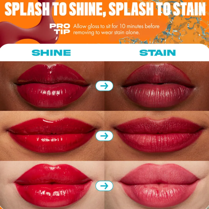 Lip I.V. Hydrating Gloss Stain 03 Splash N Spice 5ml