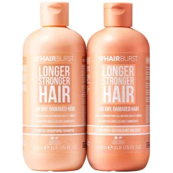 Longer Stronger Hair Shampoo & Conditioner For Dry Damaged Hair 2 x 350ml