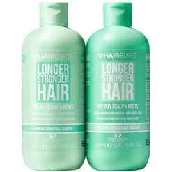Longer Stronger Hair Shampoo & Conditioner For Oily Scalp and Roots 2 x 350ml
