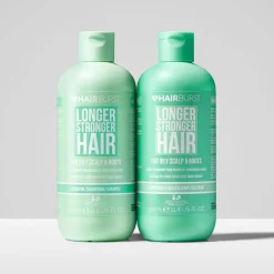 Longer Stronger Hair Shampoo & Conditioner For Oily Scalp and Roots 2 x 350ml
