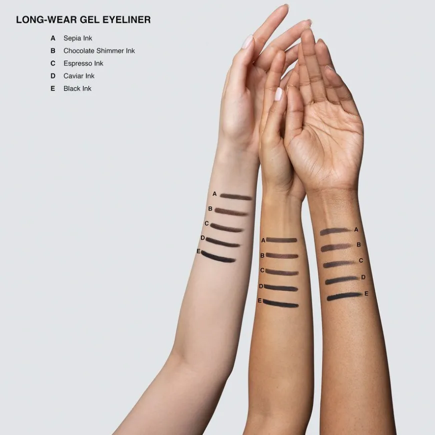 Long-Wear Gel Eyeliner Black Ink 3g