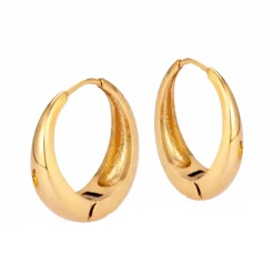 Loops Creoles Gold Plated 16mm
