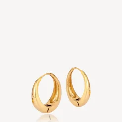 Loops Creoles Gold Plated 16mm