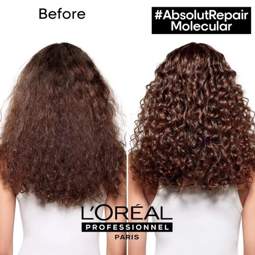 L'Oréal Professionnel Repair Molecular Shampoo 300ml and Rinse-Out Serum