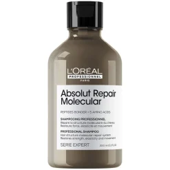 L'Oréal Professionnel Repair Molecular Shampoo 300ml and Rinse-Out Serum