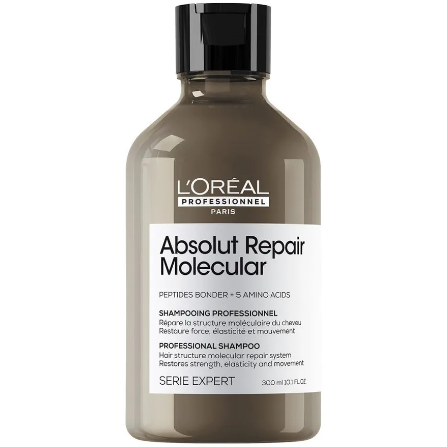 L'Oréal Professionnel Repair Molecular Shampoo 300ml and Rinse-Out Serum
