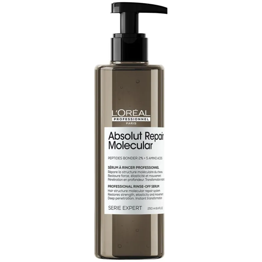 L'Oréal Professionnel Repair Molecular Shampoo 300ml and Rinse-Out Serum